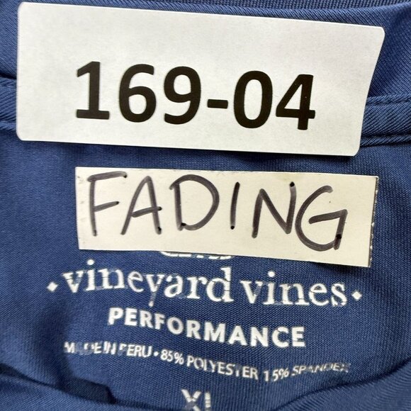 Vineyard Vines Performance T-Shirt Men XL Blue Long Sleeve Stretch Boat B169 - Picture 14 of 14